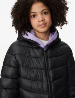 Padded Hooded Jacket (6-16 Yrs) -School Uniform Store padded hooded jacket 6 16 yrs 1 6