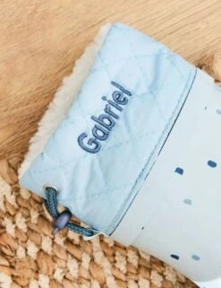 Personalised Blue Spot Wellies (4 Small-10 Small) -School Uniform Store personalised blue spot wellies 4 small 10 small 1 6