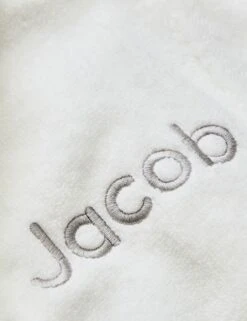 Personalised Ivory Towelling Robe 15 Personalised Ivory Towelling Robe -School Uniform Store personalised ivory towelling robe 5