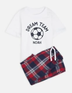 Personalised Kid's Football Pyjamas 13 Personalised Kid's Football Pyjamas -School Uniform Store personalised kid s football pyjamas 5