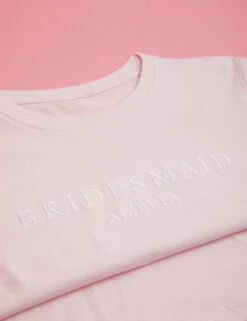 Personalised Kids Bridesmaid T-Shirt (3-12 Yrs) -School Uniform Store personalised kids bridesmaid t shirt 3 12 yrs 1 6