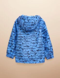 Joules Printed Hooded Packable Raincoat (2-9 Yrs) -School Uniform Store printed hooded packable raincoat 2 9 yrs 1 11