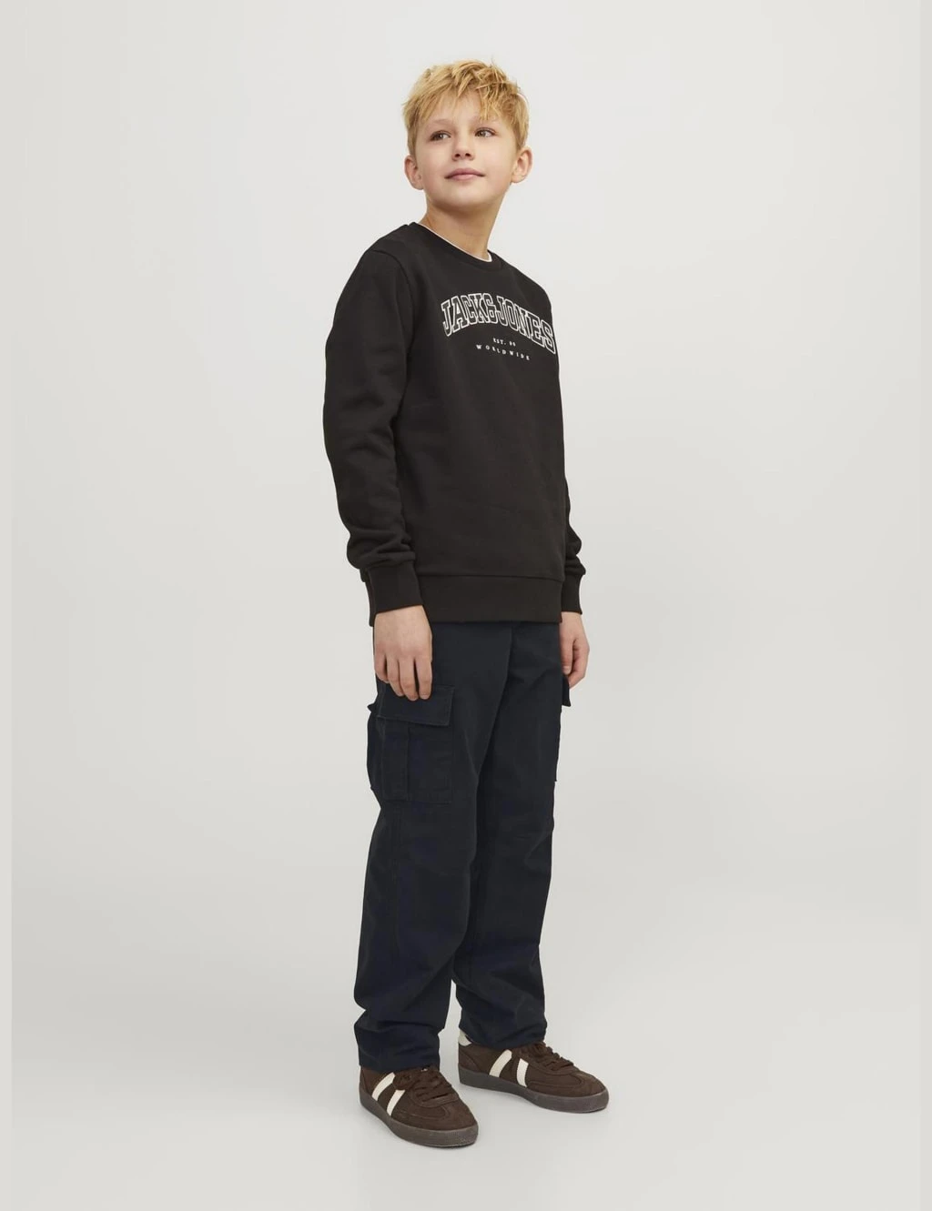 Jack & Jones Junior Pure Cotton Cargo Trousers (8-16 Yrs) 14 Jack & Jones Junior Pure Cotton Cargo Trousers (8-16 Yrs) - Image 12