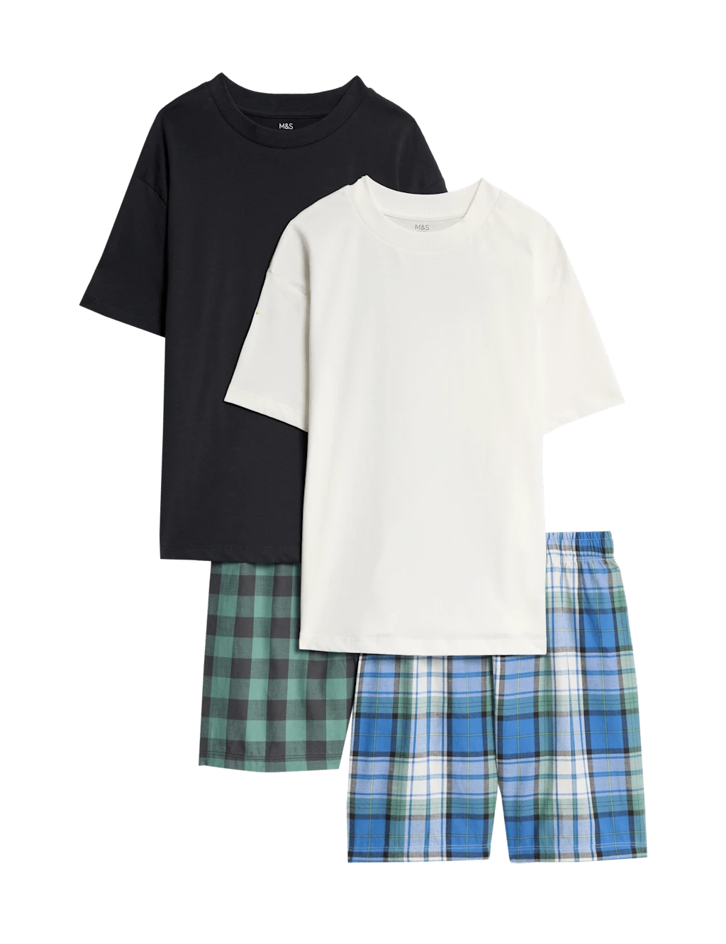 Pure Cotton Checked Pyjamas (6-16 Yrs) 4 Pure Cotton Checked Pyjamas (6-16 Yrs) - Image 2