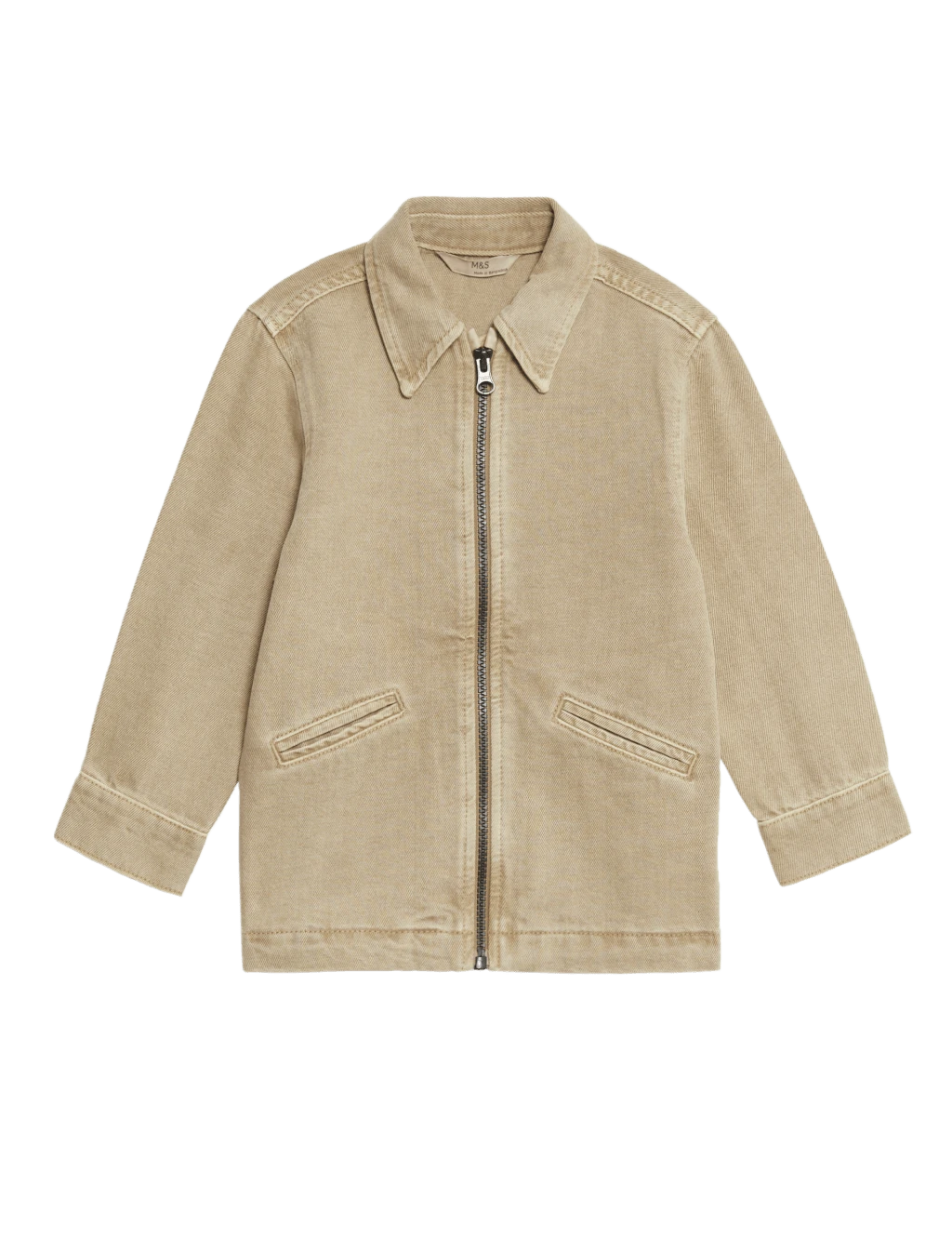 Pure Cotton Collared Jacket (2-16 Yrs) 11 Pure Cotton Collared Jacket (2-16 Yrs) - Image 9