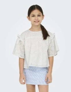 Pure Cotton Embroidered Blouse (8-13 Yrs) -School Uniform Store pure cotton embroidered blouse 8 13 yrs 1 6