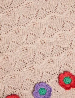 MONSOON Pure Cotton Flower Appliqué Jumper (3-13 Yrs) -School Uniform Store pure cotton flower appliqu jumper 3 13 yrs 1 4