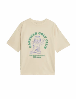 Pure Cotton Garfield™ Golf T-Shirt (6-16 Yrs) 28 Pure Cotton Garfield™ Golf T-Shirt (6-16 Yrs) -School Uniform Store pure cotton garfield golf t shirt 6 16 yrs