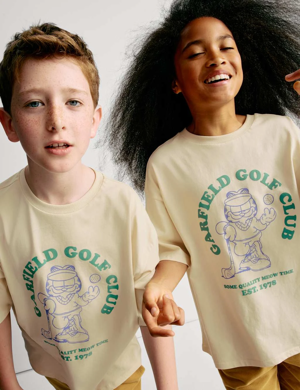 Pure Cotton Garfield™ Golf T-Shirt (6-16 Yrs) 15 Pure Cotton Garfield™ Golf T-Shirt (6-16 Yrs) - Image 13