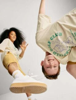 Pure Cotton Garfield™ Golf T-Shirt (6-16 Yrs) 34 Pure Cotton Garfield™ Golf T-Shirt (6-16 Yrs) -School Uniform Store pure cotton garfield golf t shirt 6 16 yrs 1 14