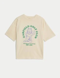 Pure Cotton Garfield™ Golf T-Shirt (6-16 Yrs) 27 Pure Cotton Garfield™ Golf T-Shirt (6-16 Yrs) -School Uniform Store pure cotton garfield golf t shirt 6 16 yrs 1 8