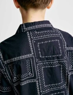 Pure Cotton Patterned Shirt (2-8 Yrs) 27 Pure Cotton Patterned Shirt (2-8 Yrs) -School Uniform Store pure cotton patterned shirt 2 8 yrs 1 9