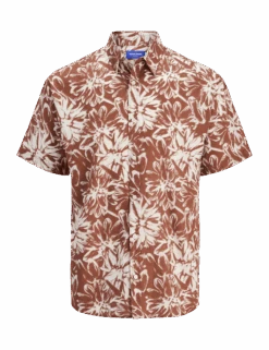 Jack & Jones Junior Pure Cotton Patterned Shirt (8-16 Yrs) -School Uniform Store pure cotton patterned shirt 8 16 yrs 1 1