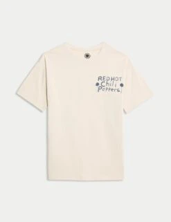 Pure Cotton Red Hot Chili Peppers T-Shirt (6-16 Yrs) 27 Pure Cotton Red Hot Chili Peppers T-Shirt (6-16 Yrs) -School Uniform Store pure cotton red hot chili peppers t shirt 6 16 yrs 1 11