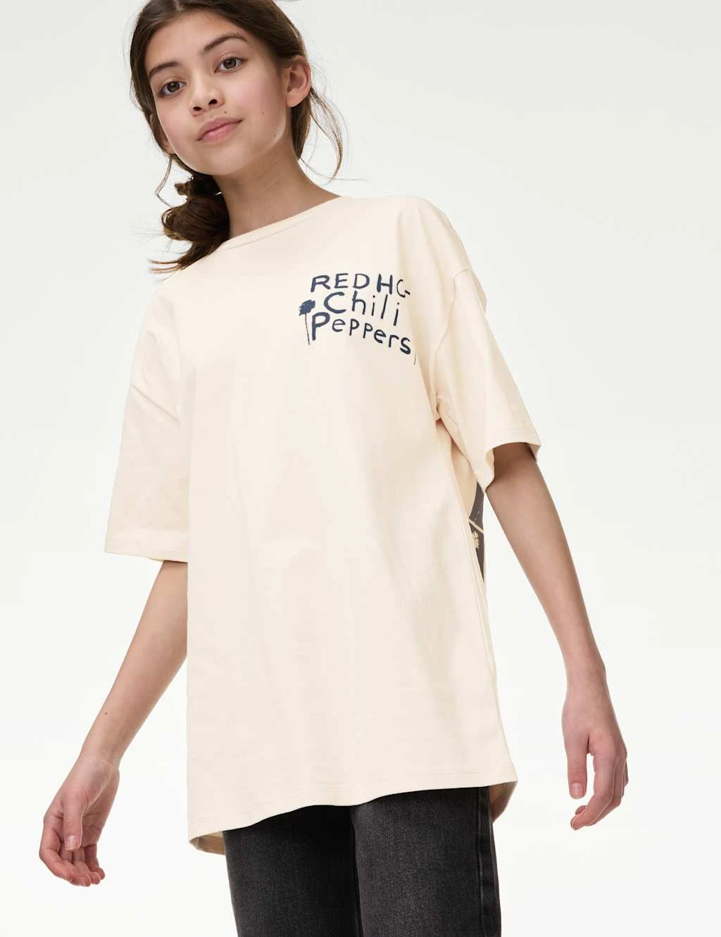 Pure Cotton Red Hot Chili Peppers T-Shirt (6-16 Yrs) 13 Pure Cotton Red Hot Chili Peppers T-Shirt (6-16 Yrs) - Image 11