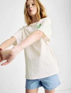 Pure Cotton SmileyWorld® T-shirt (6-16 Yrs) 34 Pure Cotton SmileyWorld® T-shirt (6-16 Yrs) -School Uniform Store pure cotton smileyworld t shirt 6 16 yrs 1 12