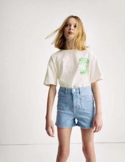 Pure Cotton SmileyWorld® T-shirt (6-16 Yrs) 38 Pure Cotton SmileyWorld® T-shirt (6-16 Yrs) -School Uniform Store pure cotton smileyworld t shirt 6 16 yrs 1 16