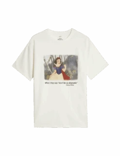 Pure Cotton Snow White™ Graphic T-Shirt (6-16 Yrs) 24 Pure Cotton Snow White™ Graphic T-Shirt (6-16 Yrs) -School Uniform Store pure cotton snow white graphic t shirt 6 16 yrs