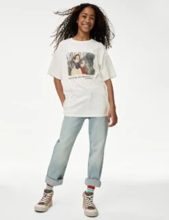 Pure Cotton Snow White™ Graphic T-Shirt (6-16 Yrs) 27 Pure Cotton Snow White™ Graphic T-Shirt (6-16 Yrs) -School Uniform Store pure cotton snow white graphic t shirt 6 16 yrs 1 11