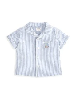Mamas & Papas Pure Cotton Striped Pyjamas (3-36 Mths) -School Uniform Store pure cotton striped pyjamas 3 36 mths 1 5