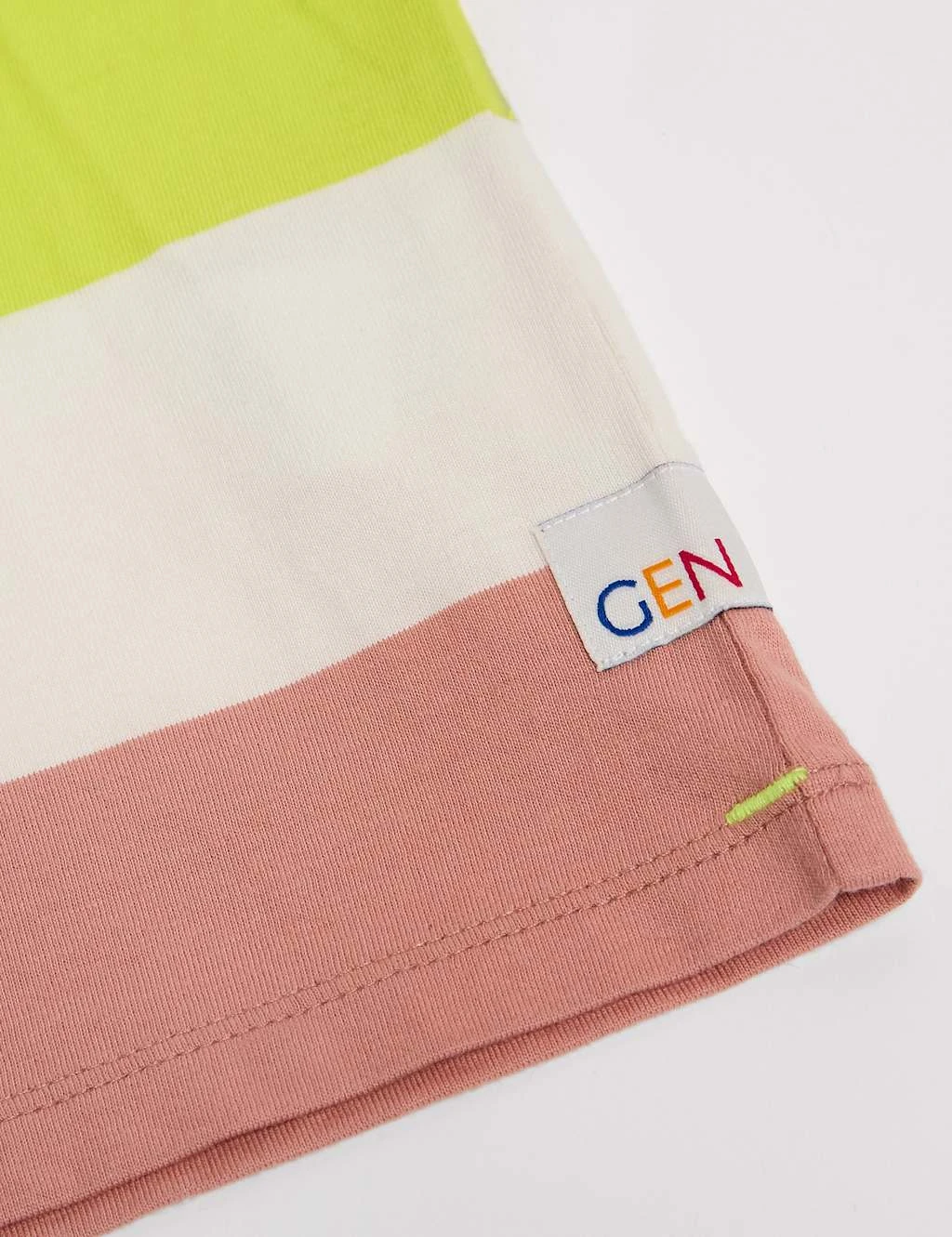 Pure Cotton Striped T-Shirt (2-8 Yrs) 9 Pure Cotton Striped T-Shirt (2-8 Yrs) - Image 7