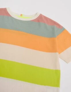 Pure Cotton Striped T-Shirt (2-8 Yrs) 19 Pure Cotton Striped T-Shirt (2-8 Yrs) -School Uniform Store pure cotton striped t shirt 2 8 yrs 1 7