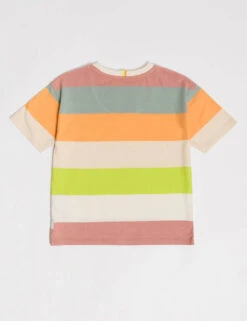 Pure Cotton Striped T-Shirt (2-8 Yrs) 20 Pure Cotton Striped T-Shirt (2-8 Yrs) -School Uniform Store pure cotton striped t shirt 2 8 yrs 1 8