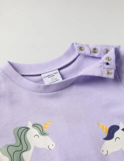 Pure Cotton Unicorn T-Shirt (1-10 Yrs) -School Uniform Store pure cotton unicorn t shirt 1 10 yrs 1 9