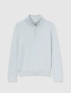 Reiss Pure Wool Knitted Half Zip Jumper (3-14 Yrs) 38 Reiss Pure Wool Knitted Half Zip Jumper (3-14 Yrs) -School Uniform Store pure wool knitted half zip jumper 3 14 yrs 1 16