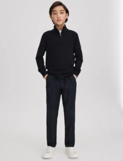 Reiss Pure Wool Knitted Half Zip Jumper (3-14 Yrs) 29 Reiss Pure Wool Knitted Half Zip Jumper (3-14 Yrs) -School Uniform Store pure wool knitted half zip jumper 3 14 yrs 1 7