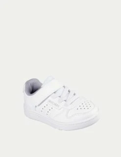 Skechers Quick Street Riptape Trainers (4 - 9 Small) -School Uniform Store quick street riptape trainers 4 9 small 1 7