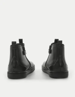 Kids' Leather Ankle Boots (6 Small - 12½ Small) -School Uniform Store radley black leather watch 11