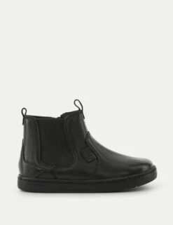 Kids' Leather Ankle Boots (6 Small - 12½ Small) -School Uniform Store radley black leather watch 14