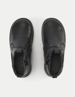 Kids' Leather Ankle Boots (6 Small - 12½ Small) -School Uniform Store radley black leather watch 9