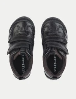 Kids' Leather Riptape Schoolwear Shoes (6 Small - 10½ Small) -School Uniform Store radley star leather watch 4