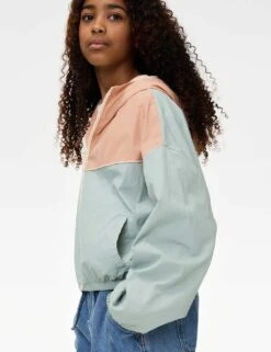 Reflective Zip Up Windrunner Jacket (6-16 Yrs) -School Uniform Store reflective zip up windrunner jacket 6 16 yrs 1 11