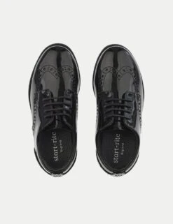 Kids' Patent Brogue School Shoes (5 Large - 9 Large) -School Uniform Store reflex active bluetooth smartwatch 1