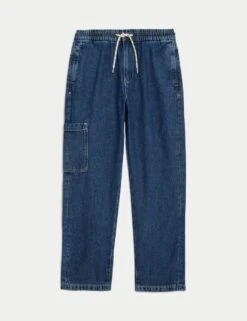 Relaxed Denim Cargo Jeans (6-16 Yrs) 23 Relaxed Denim Cargo Jeans (6-16 Yrs) -School Uniform Store relaxed denim cargo jeans 6 16 yrs 1 5