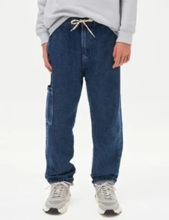 Relaxed Denim Cargo Jeans (6-16 Yrs) 26 Relaxed Denim Cargo Jeans (6-16 Yrs) -School Uniform Store relaxed denim cargo jeans 6 16 yrs 1 7
