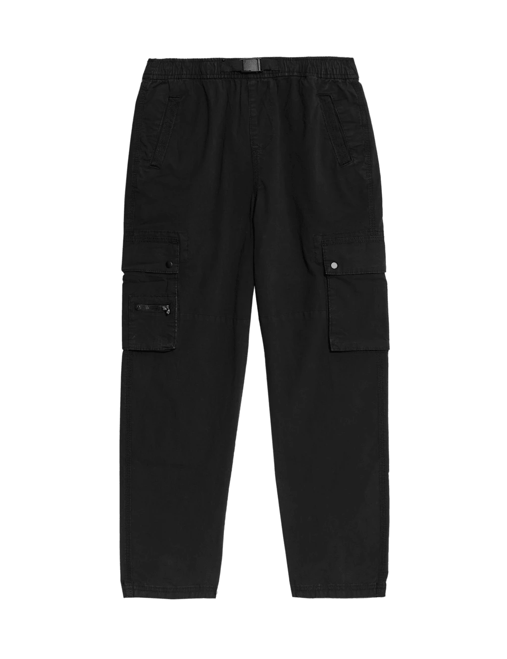 Relaxed Denim Cargo Trousers (6-16 Yrs) 4 Relaxed Denim Cargo Trousers (6-16 Yrs) - Image 2
