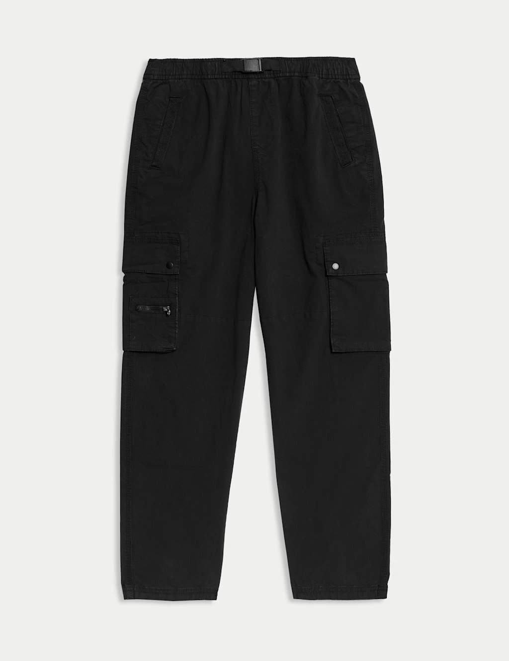 Relaxed Denim Cargo Trousers (6-16 Yrs) 5 Relaxed Denim Cargo Trousers (6-16 Yrs) - Image 3