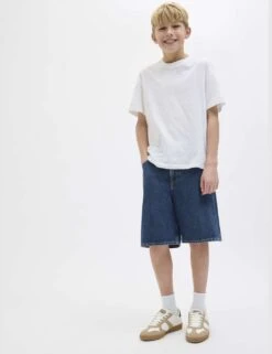 Jack & Jones Junior Relaxed Denim Shorts (8-16 Yrs) -School Uniform Store relaxed denim shorts 8 16 yrs 1 8