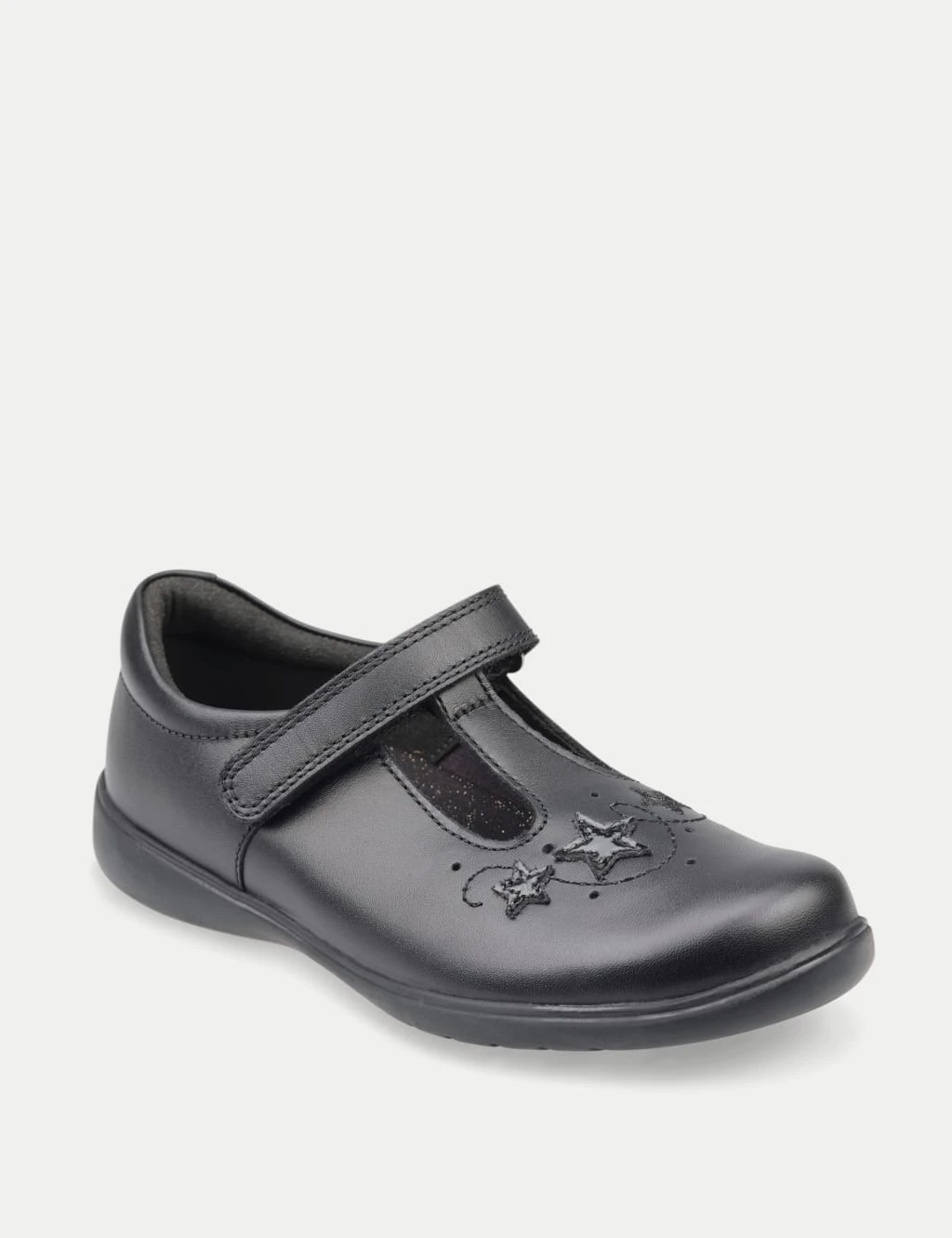 Kids' Leather Riptape Star Schoolwear Shoes (9 Small - 2 Large) 14 Kids' Leather Riptape Star Schoolwear Shoes (9 Small - 2 Large) - Image 12