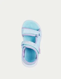 Skechers Sola Glow Light-up Sandals (9.5 Small - 3 Large) -School Uniform Store sola glow light up sandals 9 5 small 3 large 1 11