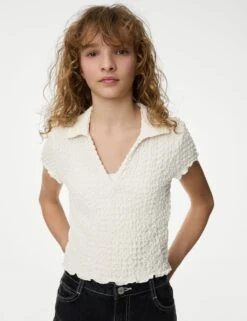 Textured Top (6-16 Yrs) 32 Textured Top (6-16 Yrs) -School Uniform Store textured top 6 16 yrs 1 9