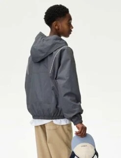 Utility Hooded Windbreaker (6-16 Yrs) -School Uniform Store utility hooded windbreaker 6 16 yrs 1 13