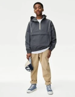 Utility Hooded Windbreaker (6-16 Yrs) -School Uniform Store utility hooded windbreaker 6 16 yrs 1 14