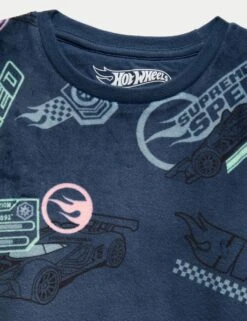 Velour Hot Wheels™ Pyjamas (2-8 Yrs) 18 Velour Hot Wheels™ Pyjamas (2-8 Yrs) -School Uniform Store velour hot wheels pyjamas 2 8 yrs 1 6